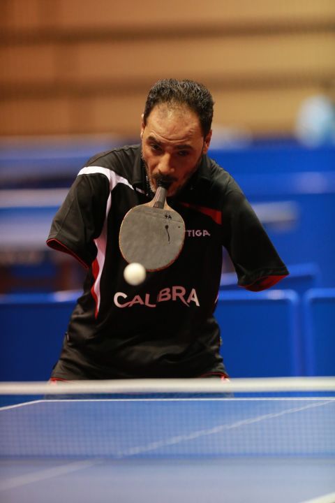 "It was quite difficult playing table tennis after the accident," says Hamadto. "I had to practice hard for three consecutive years on a daily basis.  At the beginning, people were amazed and surprised seeing me playing. They encouraged and supported me a lot and they were very proud of my willing, perseverance and determination."                                                                                                                                      