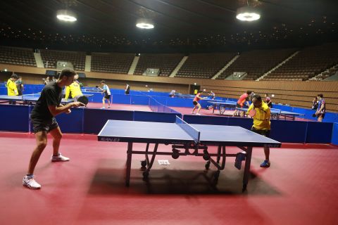 "Ibrahim is a very nice man with faith and perseverance," says Alaa Meshref, the president of Egyptian Table Tennis Federation, adding that his determination and perseverance prove "that insisting on your goal is always achievable."