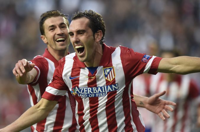 In the 2014 final, Diego Godin's 36th minute goal had Atletico in front for nearly an hour until Sergio Ramos equalized in the third minute of stoppage time to force the match into extra time.