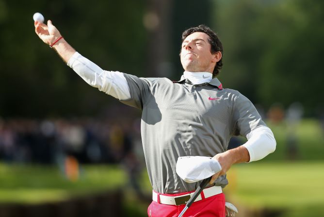 Just a few days after the split was announced McIlroy pitched up at the European Tour's flagship event -- the PGA Championship -- and promptly won. It was his first big tournament win in Europe. Afterwards he said: "It's been a weird week."