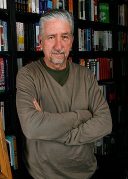 Author Tom Hayden poses before signing copies of his book, 'Ending The War in Iraq' at Book Soup June 24, 2007 in Los Angeles, California. 