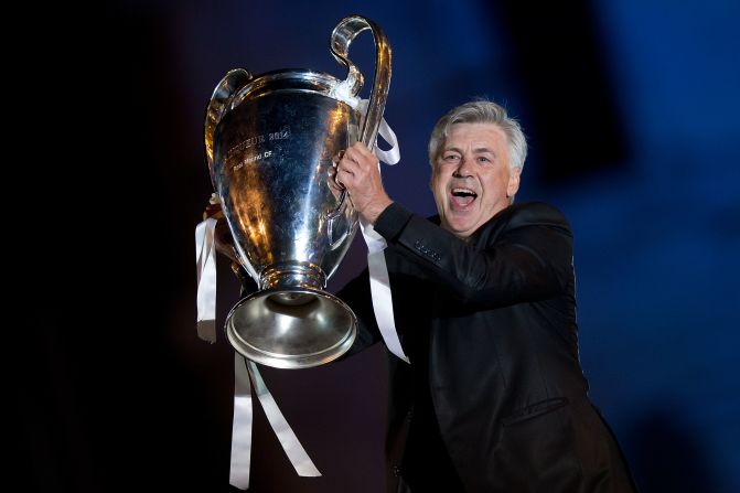 Carlo Ancelotti knows a thing or two about European Champions League success, having won the trophy three times. He twice led AC Milan to the title and famously ended Real Madrid's exhaustive wait for a 10th crown by beating Atletico Madrid 4-1 in the 2014 final.
