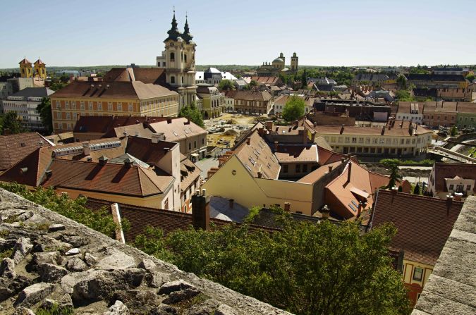 Eger, in northeastern Hungary, once changed hands as a trophy during Ottoman invasions. Today it's the center of one of Hungary's best wine regions.