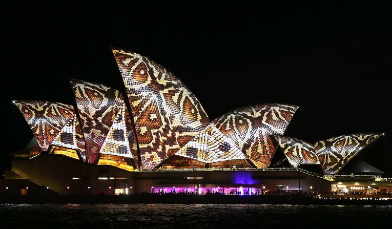 More stunning images from the show can be found on the festival's Instagram feed @<a  target="_blank" target="_blank">vividsydney</a>. 