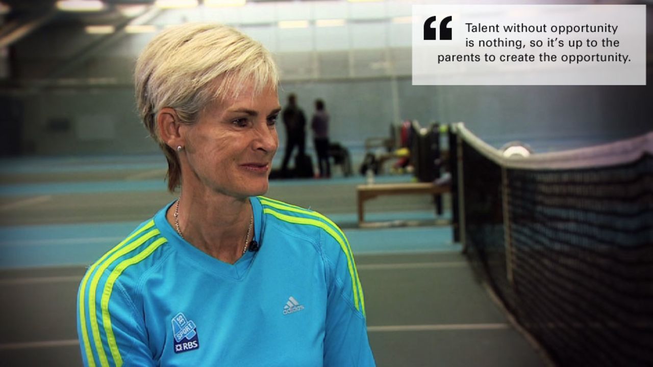 Judy Murray is the mother of two Wimbledon winners -- her older son Jamie won the mixed doubles competition in 2007, while Andy, her younger, won the men's championship in 2013. 