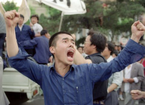 May 18, 1989 and Gorbachev has been in China for three days, witnessing street protests for each of those days. At the height of demonstrations, a million people were marching through Beijing.