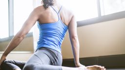 Yoga is one natural strategy for fighting back pain. 