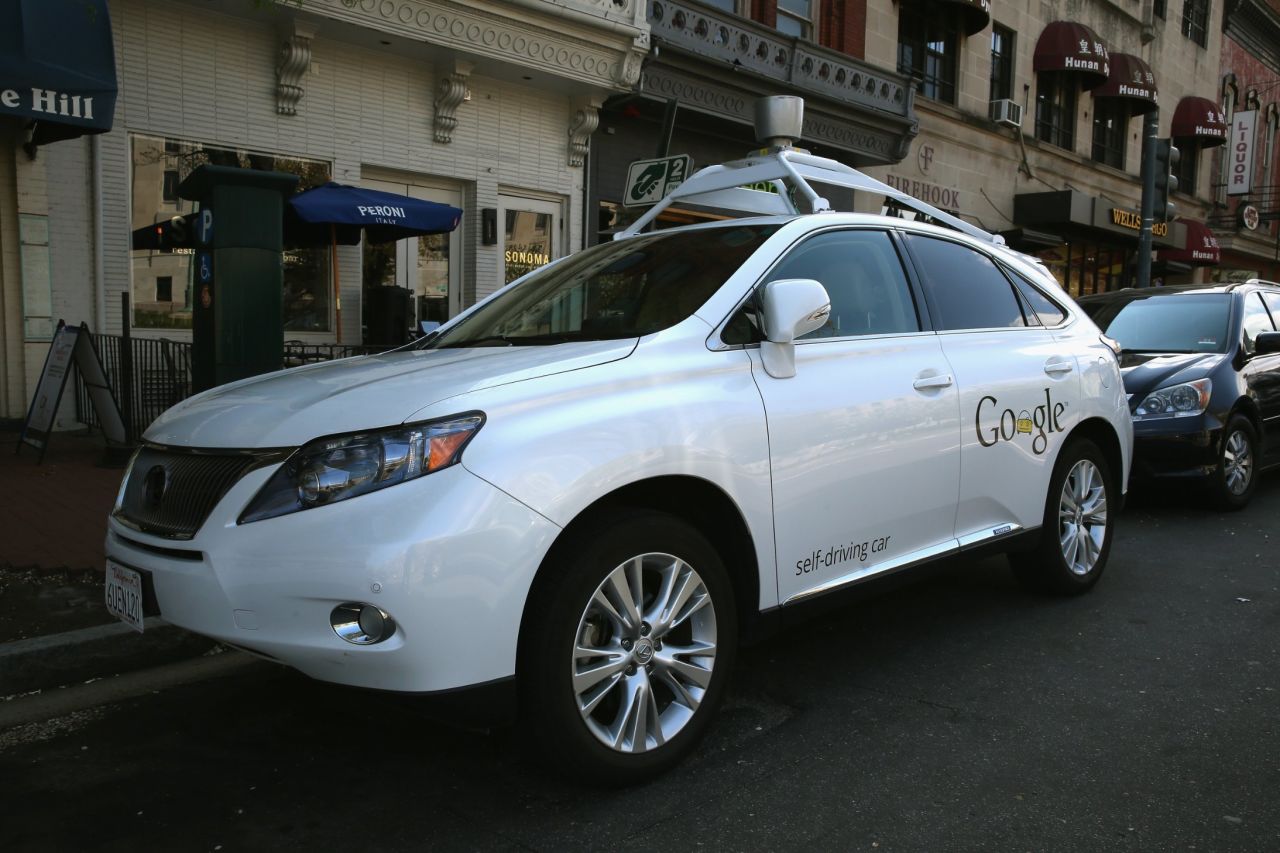 <a href="http://edition.cnn.com/2014/04/28/tech/innovation/google-self-driving-car/">Google has logged over 300,000 miles testing driverless cars </a>around the United States. Pictured here is its Lexus RX 450H self-driving car parked on a street in Washington, D.C., in April 2014. 