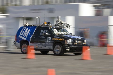 "The Boss," a driverless automobile, won the prestigious DARPA Urban Challenge, a competition by the U.S. Defense Department, in 2007. 