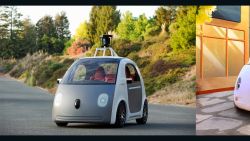 An early version of Google's self-driving car prototype was revealed on May 27, 2014.