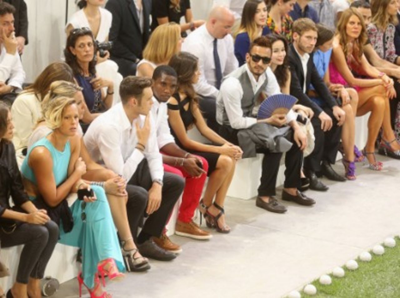 Nakata frontrow at Milan Fashion Week