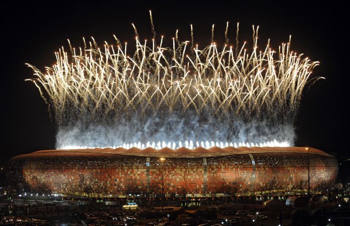 South Africa became the first African nation to stage a World Cup in 2010. Despite being backed by some incredible support, the hosts failed to make it out of the group stage.