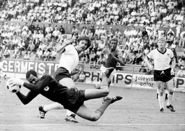 Egypt was the first African side to qualify for a World Cup in 1934, but the continent had to wait another 36 years until it had another representative. Morocco (pictured) featured in 1970 and became the first African nation to pick up a point thanks to a draw with Bulgaria.
