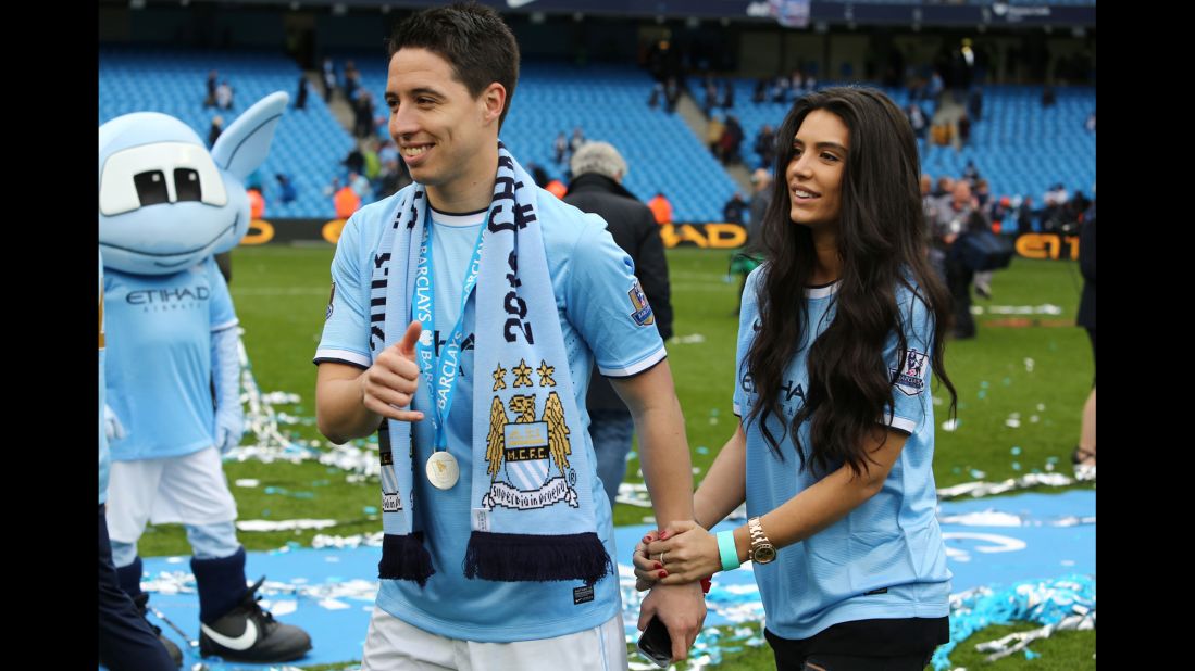 Model Anara Atanes landed herself in hot water after she launched a Twitter tirade at  French coach Didier Deschamps when boyfriend Samir Nasri was left out of the World Cup squad. Deschamps reacted by filing a lawsuit against her.
