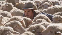 This image released by Universal Pictures shows Seth MacFarlane in a scene from "A Million Ways to Die in the West." (AP Photo/Universal Pictures)