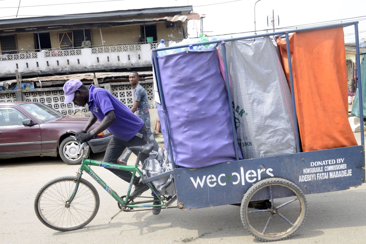 Wecyclers is a Lagos-based startup using an incentive-based program to deal with the waste problem in Lagos, the Nigerian megacity where more than 18 million people live. 