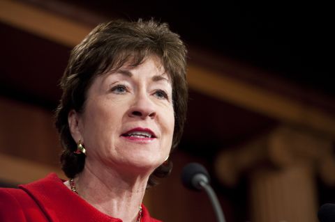 Sen. Susan Collins, R-Maine, is a veteran lawmaker and a moderate Republican. She is not considered by political analysts as a top-tier potential presidential contender. 