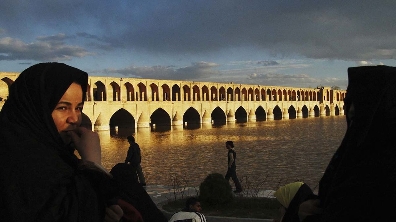 Iran can be romantic -- try a walk along Zayandeh river to the beautiful Khaju bridge.
