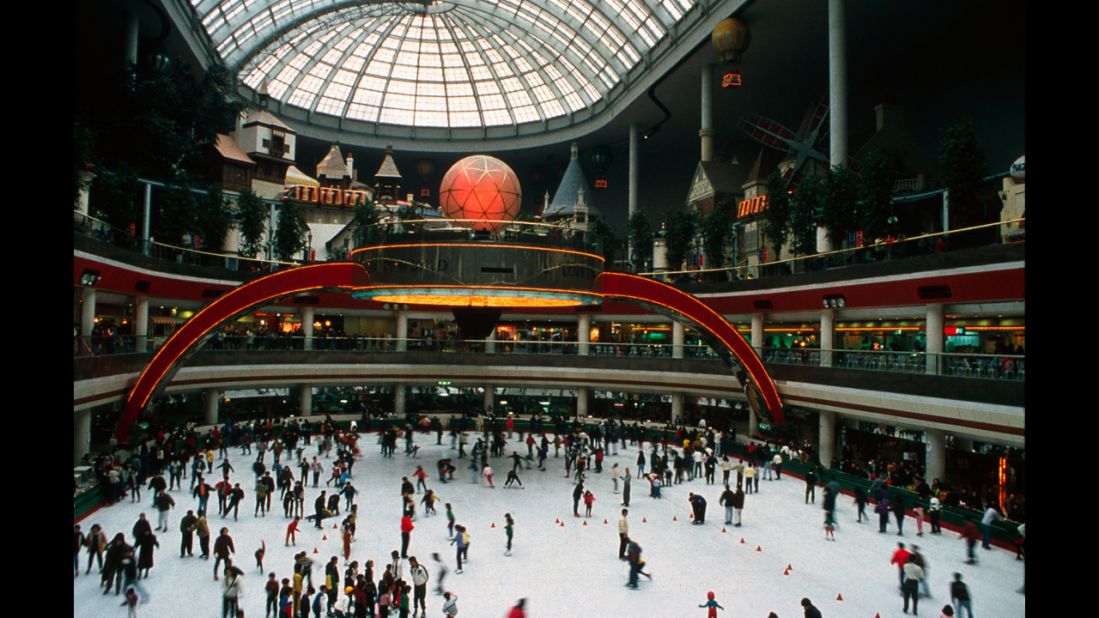 14. Lotte World in South Korea includes a theme park, shopping mall, hotel, sports facilities and a movie theater. 