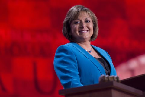Gov. Susana Martinez, R-New Mexico, turned heads when she spoke at the 2012 Republican National Convention in Tampa. She is the first Latina to serve as governor. She is often mentioned in GOP circles as someone who "would make a good running mate."
