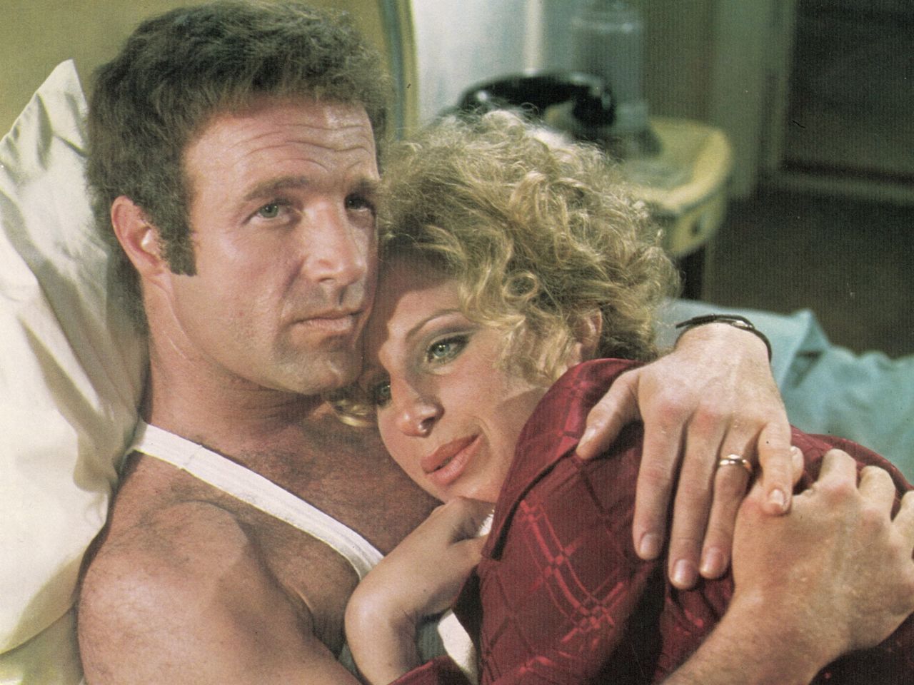 <strong>"Funny Lady" (1974): </strong> James Caan and Barbra Streisand star in this film as a showman and singer in love. (Netflix)