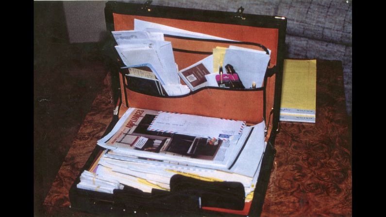 Defense attorneys say a "treasure trove of documents" was contained in a briefcase found at the crime scene. "We know from the documents in the Moo Young briefcase that they were peddling false letters of credit and skimming money" from Pablo Escobar's Medellin cocaine cartel, said a court motion filed by Maharaj's defense team.