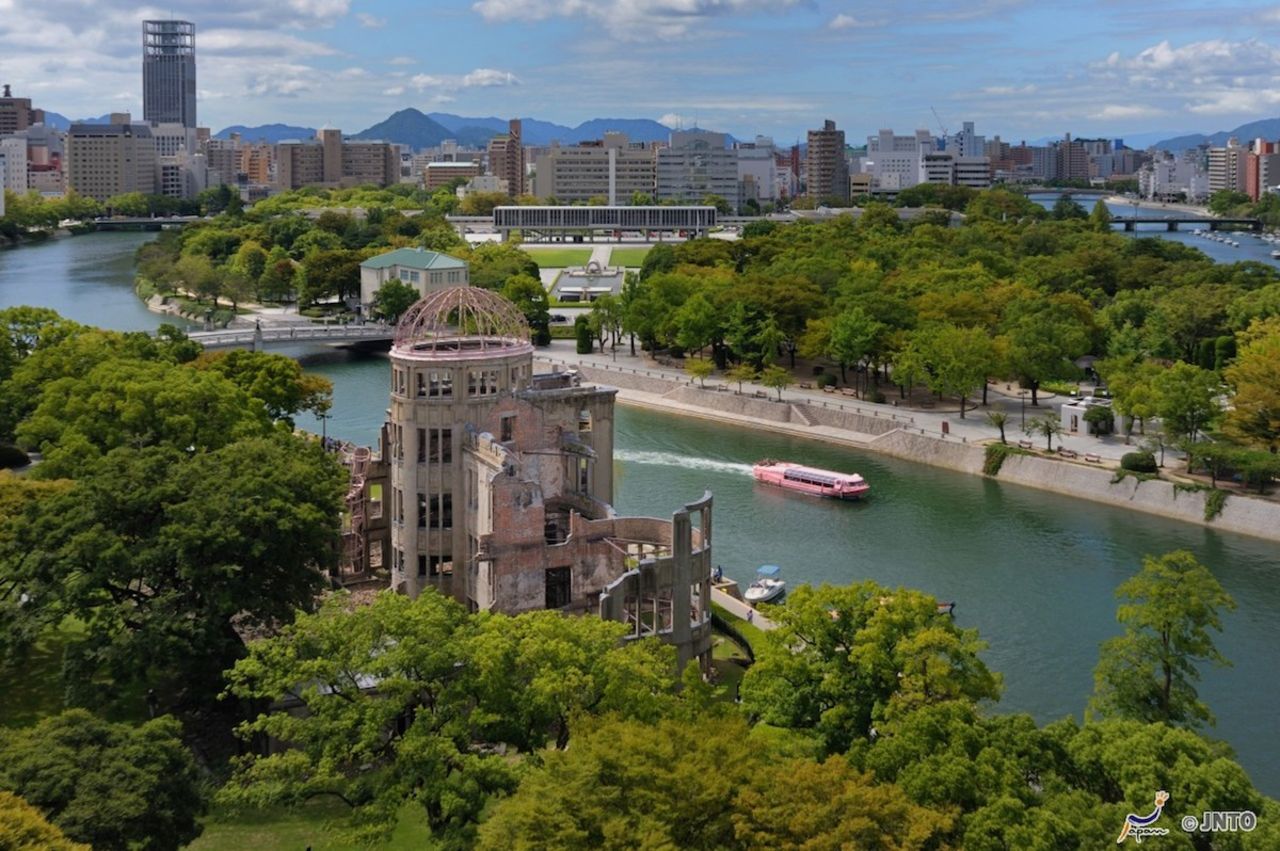 <strong>Genbaku Dome:</strong> Visitors to the city can also see Hiroshima's Atomic Bomb Genbaku Dome -- a UNESCO World Heritage Site. When the United States dropped the bomb on August 6, 1945, it exploded just above the building.