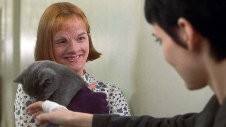 Before Elisabeth Moss made it big on "Mad Men," she played disfigured psychiatric patient Polly Clark in the 1999 film "Girl, Interrupted."