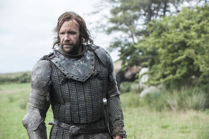 Scottish actor Rory McCann portrays Sandor "The Hound" Clegane on the HBO television series "Game of Thrones."