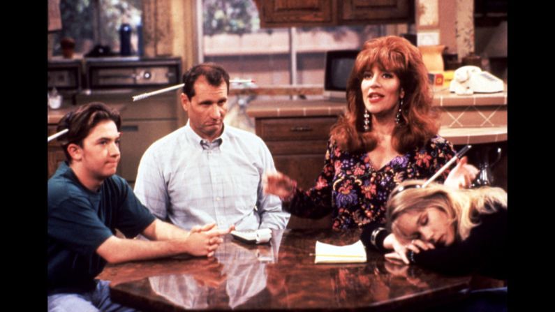 David Faustino, Ed O'Neill, Katey Sagal and Christina Applegate starred in the television series "Married With Children," which ran from 1987 to 1997. 