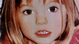 A poster displaying the front page of the British newspaper The Sun shows a picture of three-year old British girl Madeleine McCann who went missing at resrot in Praia de Luz, Portugal in May 2007.