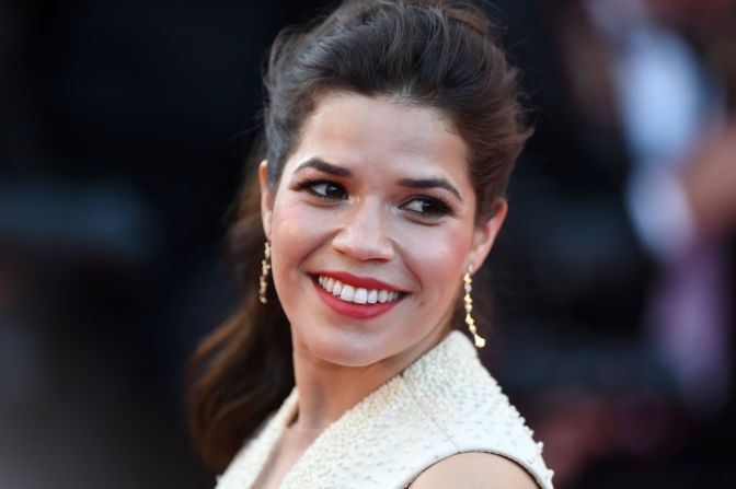 Ferrera showed the world how attractive she is at the "How To Train Your Dragon 2" premiere during the 67th Annual Cannes Film Festival in May 2014.  