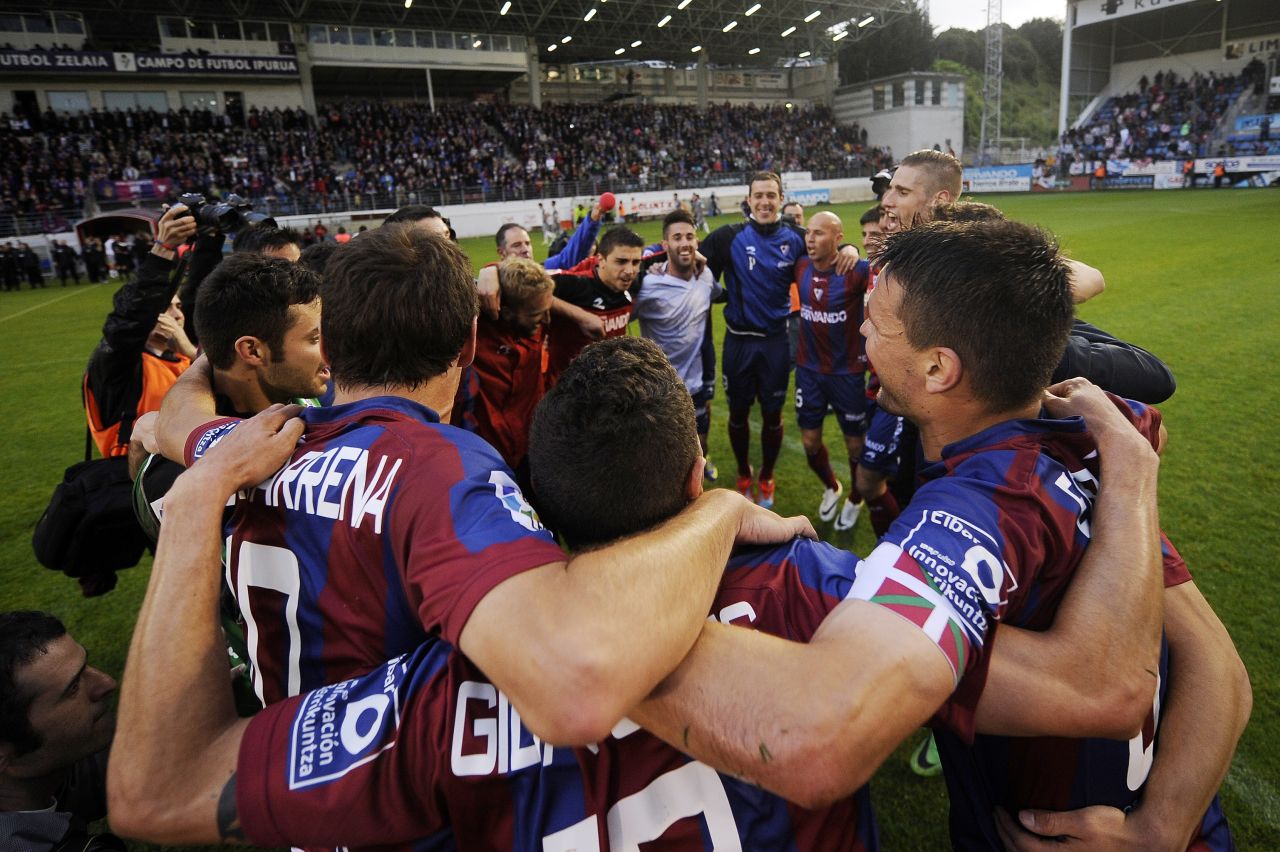 Tiny Eibar has hit the big time, earning promotion to La Liga for the first time in the club's history. It will be the smallest team to compete in Spain's top flight, with a town of just 27,000 people and a stadium that holds just 5,000 spectators. But there could be a sting in the tail.