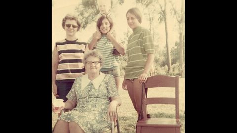 <a href="http://ireport.cnn.com/docs/DOC-1125571">Chris Brown</a>, not pictured, shared this photo because it captures three generations of his family in 1969 in Radisson, Wisconsin. He often thinks about "how simple life really must have been back then."