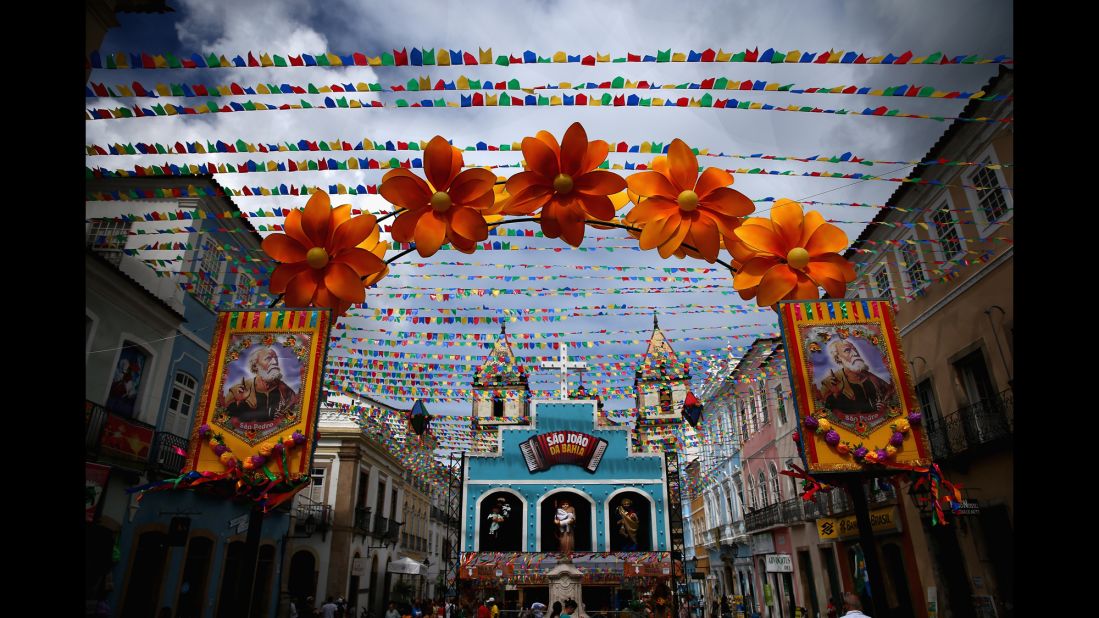 Salvador is the capital of the state of Bahia. Its tradition of music and festivals is one of the richest in the country.   