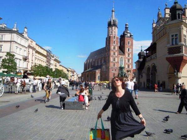 <strong>5. Krakow's Market Square:</strong> Natalie Montanaro thinks <a href="index.php?page=&url=http%3A%2F%2Fireport.cnn.com%2Fdocs%2FDOC-1135629">Market Square</a> is "one of the best places to have a great day, rain or shine." Browse the stalls for "all kinds of handmade goods and Polish jewels like amber," and come hungry, said Montanaro. 