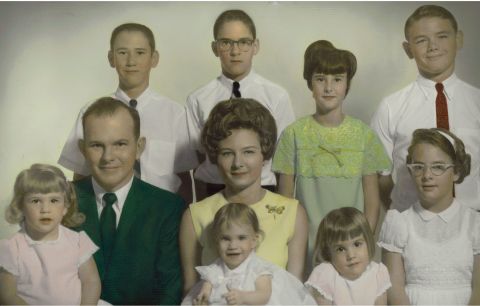 <a href="http://ireport.cnn.com/docs/DOC-1120078">Lauri Williams</a>, bottom row, second from right, shared this photo of her family when she was 3 years old in Channelview, Texas. The photo, taken on Easter in 1968, is somewhat bittersweet; it was the next-to-last family photo taken before her parents divorced.