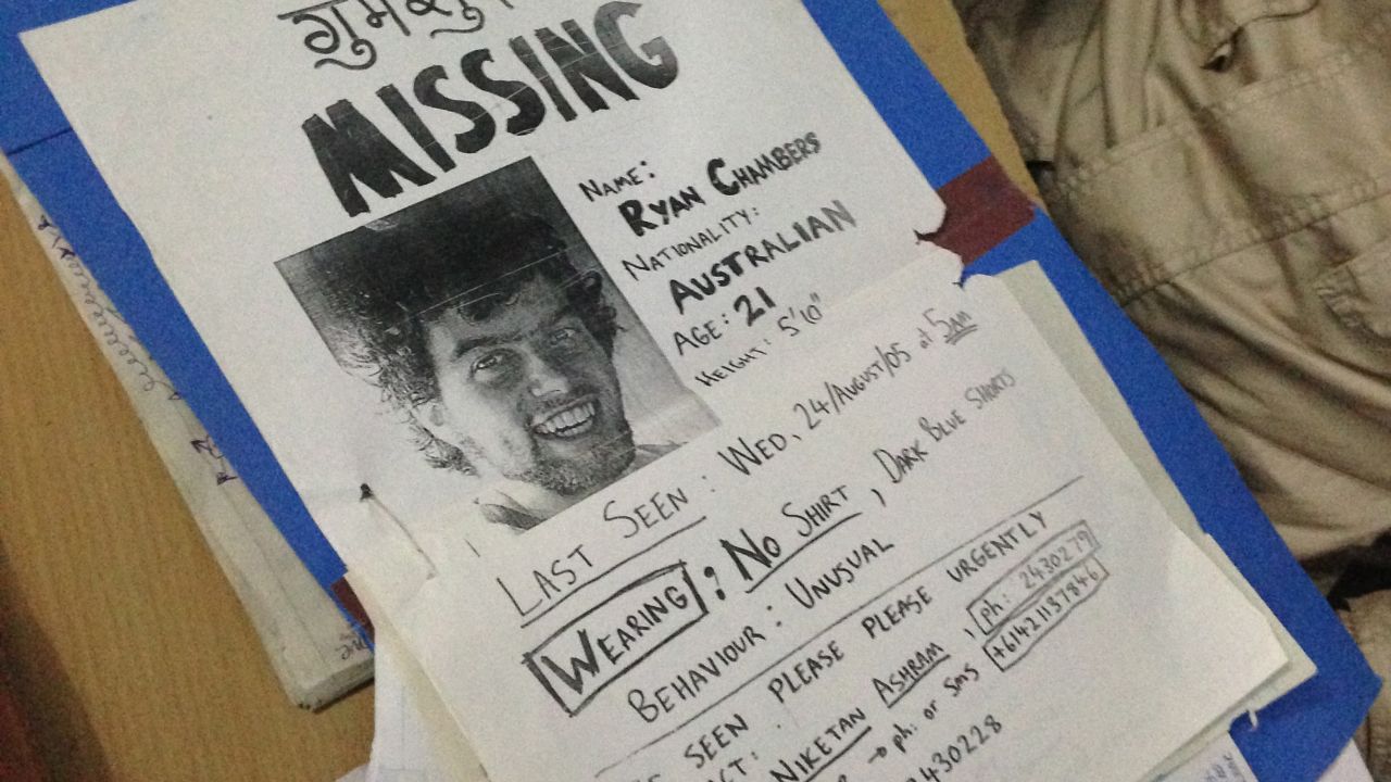 Nearly nine years after he vanished, police keep an open file on Ryan Chambers.