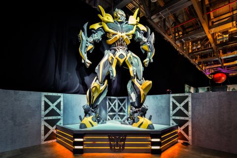 China showcased its love affair with shape-shifting robots last year with the launch of the Transformers 30th Anniversary Expo. Seven-meter-tall statues of Bumblebee and Optimus Prime are featured. They're leading characters in the "Transformers"  franchise. Don't pretend you didn't know that.
