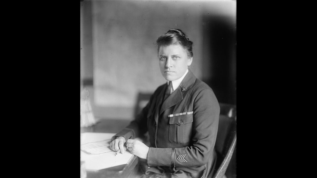 Julia Stimson was superintendent of the U.S. Army Nurse Corps and the first woman to attain the rank of major in the Army. She earned the Distinguished Service Medal for her service in France.