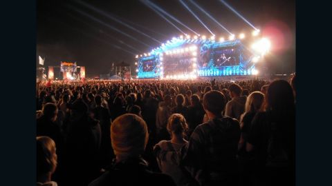 <strong>15. Przystanek Woodstock:</strong> Jean-Pierre Bijouard enjoys Poland's <a href="http://ireport.cnn.com/docs/DOC-1139563">Przystanek Woodstock</a>, a massive open-air music festival in the town of Kostrzyn Nad Odra. Woodstock, inspired by the famous 1969 festival of the same name, is "a huge crowd of music lovers meandering through an ephemeral city, going to and coming from the three main stages to vibrate to the rhythms of international rock music," said Bijouard.