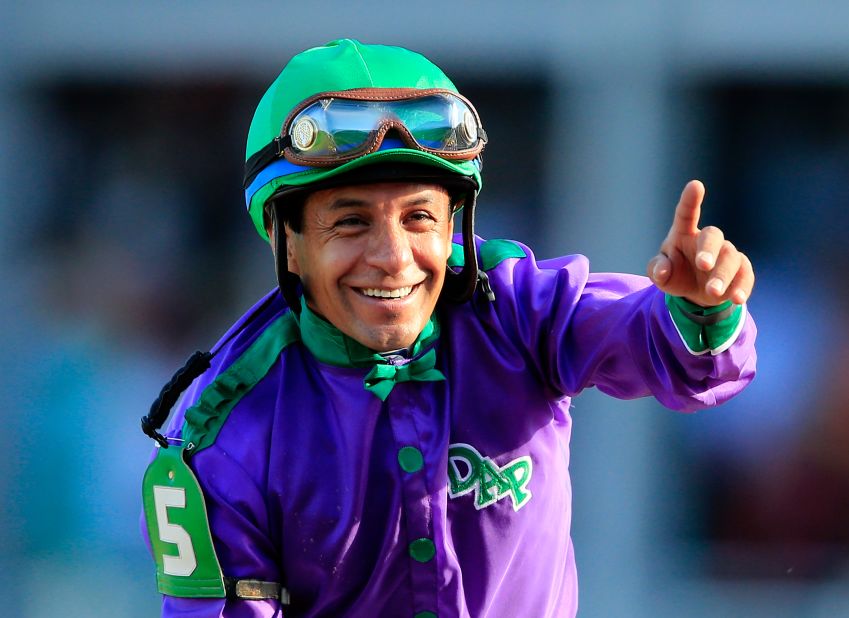 California Chrome's jockey Victor Espinoza had the chance of a Triple Crown in 2002 with War Emblem but fell short. He says he never dreamed of getting a second shot at the treble.