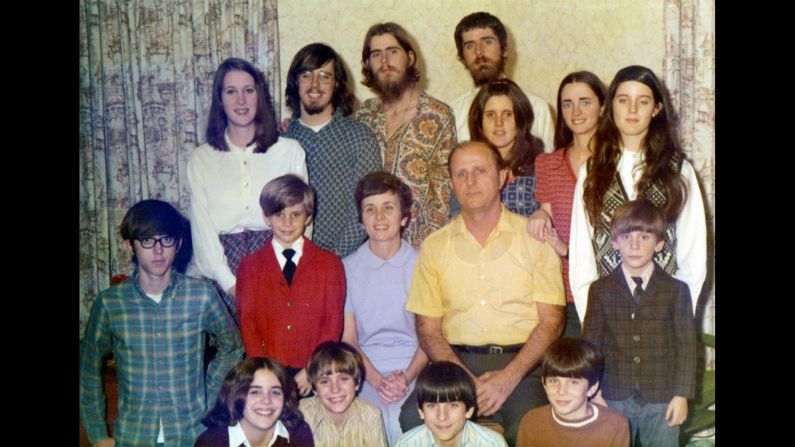 <a href="index.php?page=&url=http%3A%2F%2Fireport.cnn.com%2Fdocs%2FDOC-1120249">David Gregory</a>, top row, right, was the eldest of 14 children. His family had it all in 1969: hippies (the three eldest boys), Beatle wannabees (the six youngest boys), and five "always-fashionable 'mod' girls." 