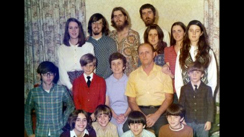 <a href="http://ireport.cnn.com/docs/DOC-1120249">David Gregory</a>, top row, right, was the eldest of 14 children. His family had it all in 1969: hippies (the three eldest boys), Beatle wannabees (the six youngest boys), and five "always-fashionable 'mod' girls." 