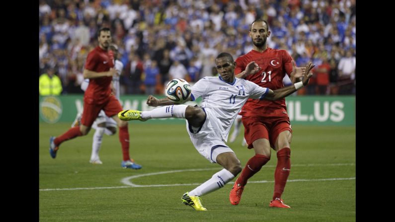 <strong>Jerry Bengston (Honduras):</strong> His performance for the New England Revolution has been lackluster. Just months ago, he wasn't sure he'd make the World Cup squad. He got the nod, likely because when you put him in Honduras' blue and white, he delivers a goal every other game on average. He's especially lethal with his back to goal. Honduras is outmatched on paper, so Los Catrachos will need Bengston and Carlo Costly to find the net.