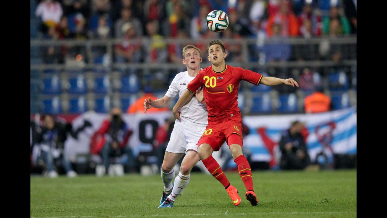 <strong>Adnan Januzaj (Belgium):</strong> The Belgians are young, and none is younger than the Manchester United wunderkind, seen at right. With one cap to his name -- and surrounded by some of soccer's top stars -- the 19-year-old might not see the field much. But consider this: In his first start for Manchester United, at 18, he scored two goals in a come-from-behind win over Sunderland. Legend has it that at age 6, he once scored 17 goals in a youth game. And if he gets playing time, he certainly won't lack confidence.