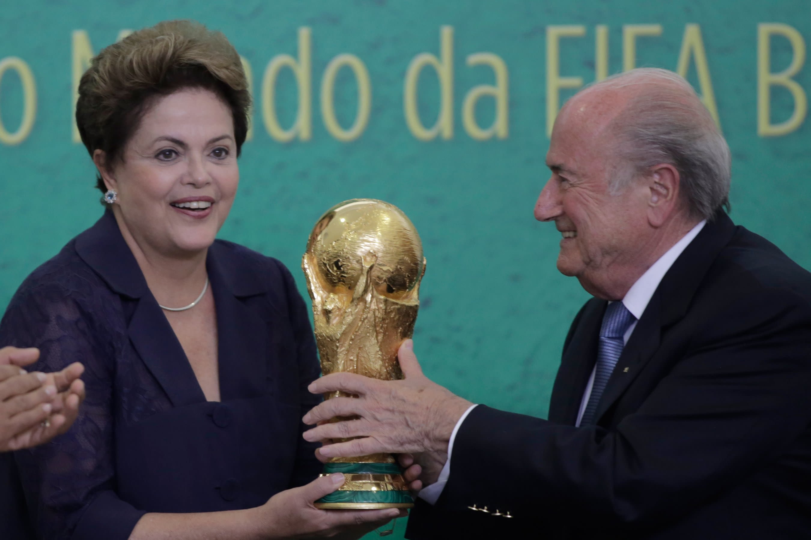Brazil's President welcomes World Cup