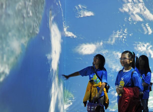 The National Museum of Natural Science in central Taichung, Taiwan, saw a 15% increase in visitors between 2012 and 2013. About 3.4 million people visited in 2013.