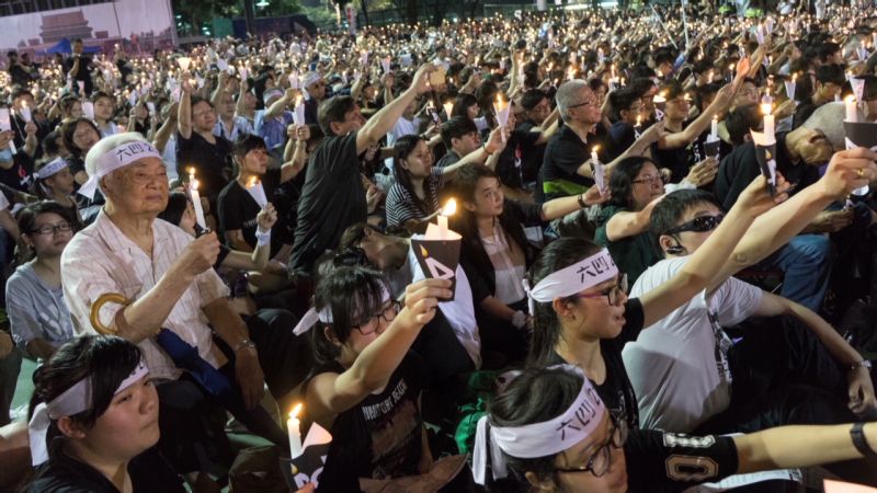 Scenes From Tiananmen Vigil In Hong Kong | CNN