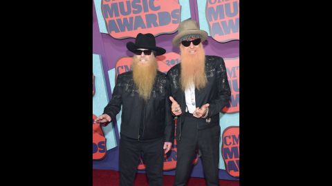 Dusty Hill, left, and Billy Gibbons of ZZ Top